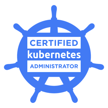 Certified Kubernetes Administrator badge